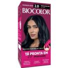 Kit Tinta  2.0 Preto Azulado Biocolor