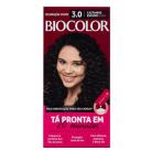 Kit Tinta  3.0 Castanho Escuro Biocolor