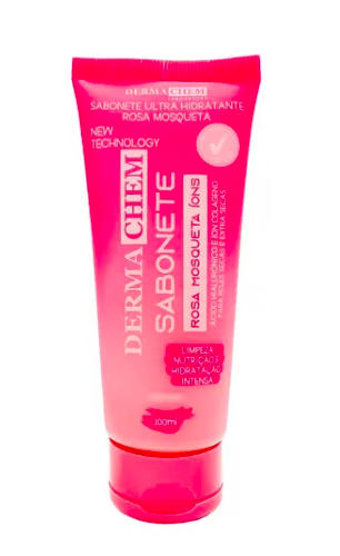 Sabonete Facial  Rosa Mosqueta Ultra HIdratante Para Peles Secas