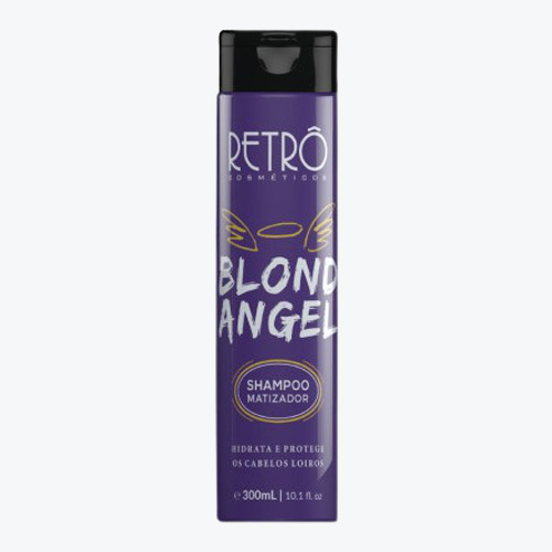 Shampoo Matizador Blond Angel para cabelos loiros 300ml