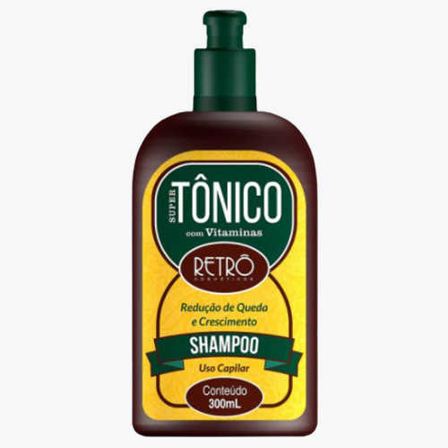 Shampoo Tônico com Vitaminas 300ml