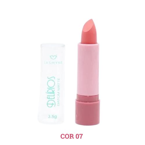 Batom Delírios Jasmyne Matte cor 07