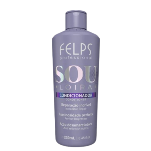 Condicionador para cabelos loiros Felps Profissional 250ml