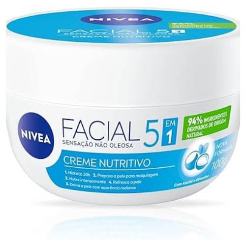Creme Facial Hidratante Nutritivo 5 em 1 - 100g