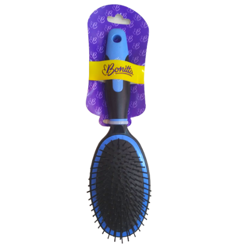 Escova de Cabelo Raquete Almofadada Top Color Oval Linha Bonitta da Marco Boni 549BT - BONITA