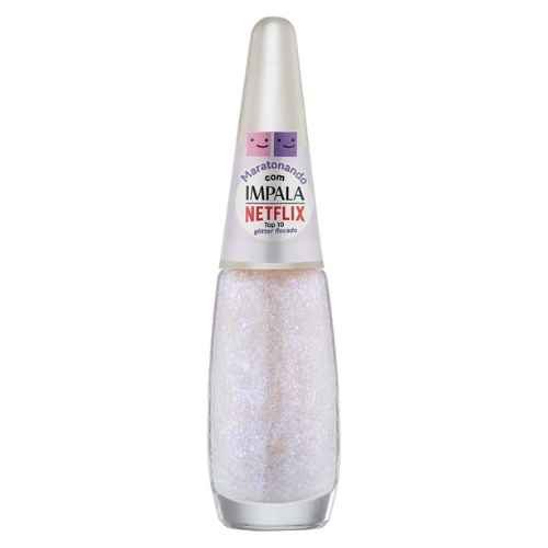 Esmalte  Glitter Flocado Top 10 Netflix