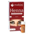 Henna para Design de Sobrancelha Profissional Makiaj  Cor Castanho Escuro