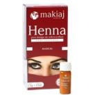 Henna para design de sobrancelha profissional makiaj cor marron