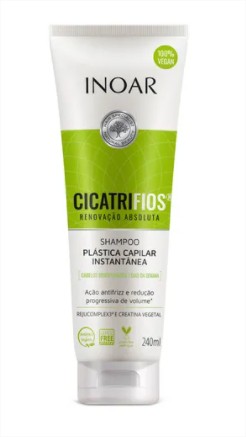 Inoar Shampoo Bisnaga Cicatrifios - 240g