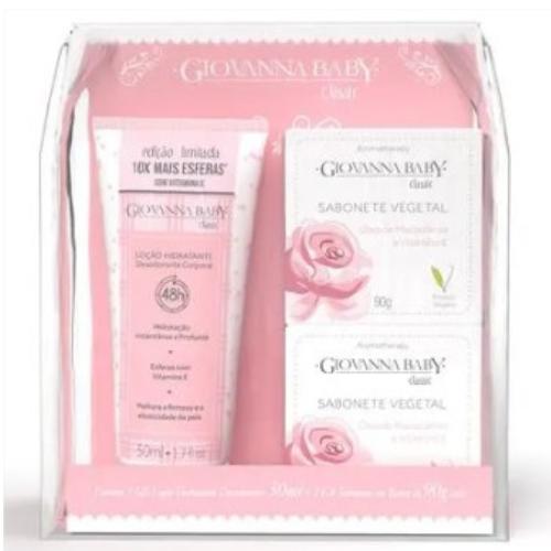 Kit Giovanna Baby Eterno Encanto Classic com Sabonete Vegetal
