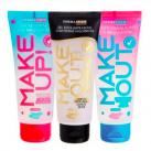 Kit SkinCare Gel Esfoliante Facial Com Pedras Vulcânicas + Sabonetes Pré e Pós Maquiagem