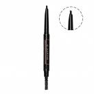 Lápis Escova Duo para Sobrancelha Cor Marrom Escuro