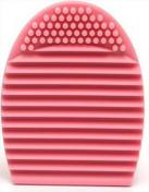 Luva de Silicone Amarelo  para Limpeza de Pincéis