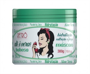 Máscara Babosa Reconstrução Capilar  Alô é Vera 300gr