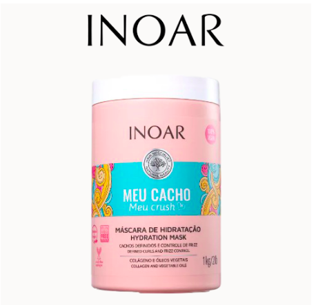 Mascara de hidratação Meu Cacho Meu Crush 1Kg