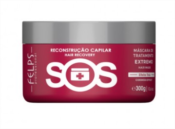 Máscara de Tratamento Extremo SOS Reconstrução Capilar 300g