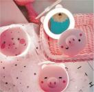 Mini Espelho de LED com Ventilador Porquinho 