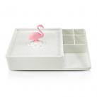 Organizador Multiuso Flamingo Branco