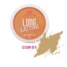 Pó compacto Jasmyne Lasting  cor 01  9g para maquiagem