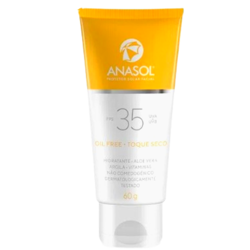 Protetor Solar Facial FPS 35 Anasol - 60g