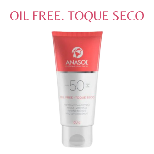Protetor Solar FPS 50 Facial Oil Free Toque Seco