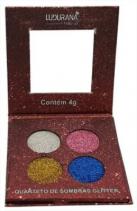 Quarteto de sombras Glitter