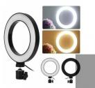 Ring Light Com Tripé e Suporte para Celular