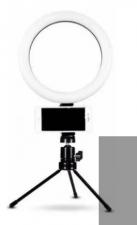 Ring Light Com Tripé e Suporte para Celular