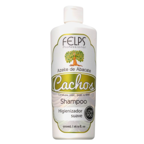 Shampoo Cachos Azeite de Abacate Felps Profissional  - 500ml
