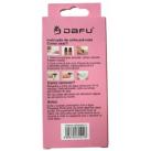 Unha Postiça Dafu Ultra Gel Brilho e autocolantes Pink